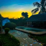 3 Bedroom Villa with Studio Cottage For Sale in Diani. with bathrooms, spacious rooms, a swimming pool, and ample parking. Asking Price. 28M. Musilli Homes.