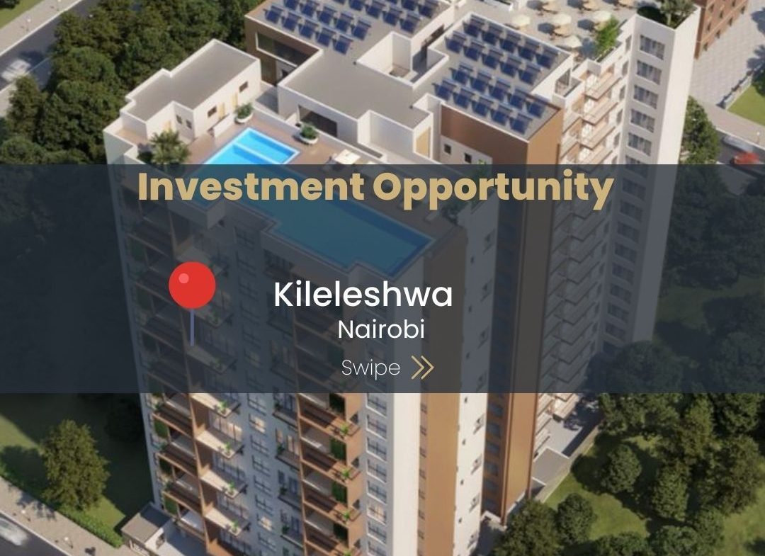 Modern 3 Bedroom Apartment For Sale in Kileleshwa. With Swimming Pool, Gym, Back-up Generator. Asking Price: 13 M. 30% Deposit. Musilli Homes.