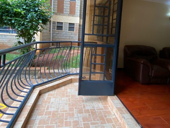 Spacious 3 Bedroom Apartment For Sale in Kasarani with backup generator, borehole, ample parking, and good security. Asking price: 8.5M. Musilli Homes.