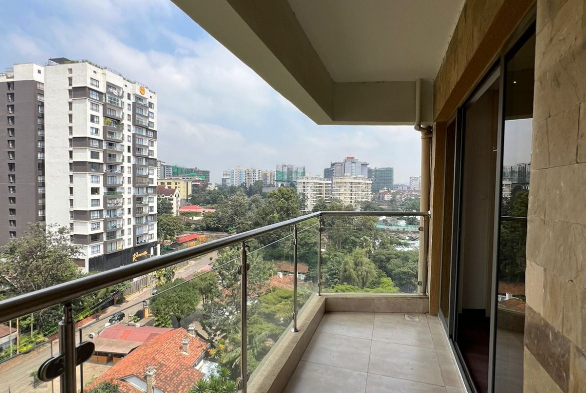 Modern 3 Bedroom Apartment For Sale in Kilimani with DSQ, closed kitchen, all bedroom ensuite. Asking price: 23M. Musilli Homes