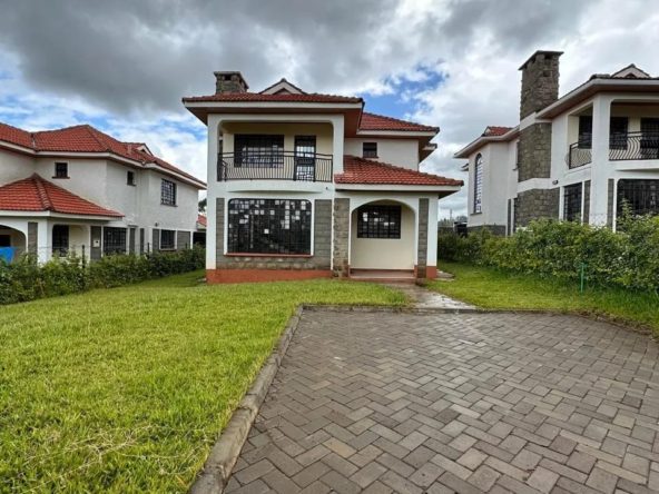 Spacious 4 Bedroom Villas For Sale with all bedrooms ensuite, garden, cabro paved driveway, and in a gated community. Asking price. 16.5M. Musilli Homes