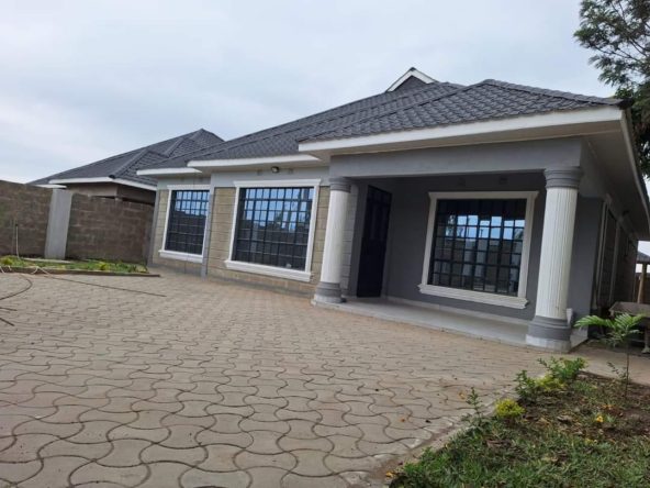 Spacious 3 Bedroom Bungalow For Sale in Kitengela. Sitting in 1/8 Acre. Asking price. 8.5M. Musilli Homes