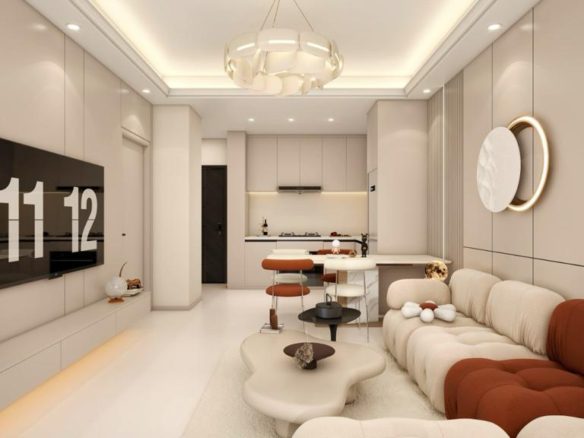 Modern 1 and 2 Bedroom Apartment For Sale in Westlands with a heated swimming pool, parking, lift, gym and kids playing area. Asking price from: 9.12M. Musilli Homes