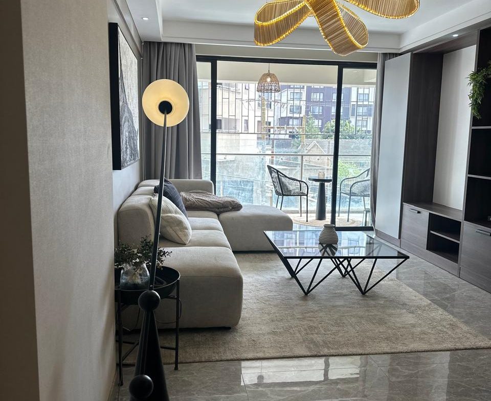 Modern 3 Bedroom Apartment For Sale in Kilimani with a master ensuite, gym, kids playing area, and spacious living room. Asking price: Ksh 12.6M. Musillihomes.