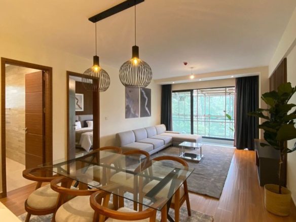 Modern 1 and 2 Bedroom Apartment For Sale in Lavington. Has a DSQ, swimming pool, open kitchen, and contemporary finishing. Asking price : From 117,977 USD. Musilli Homes