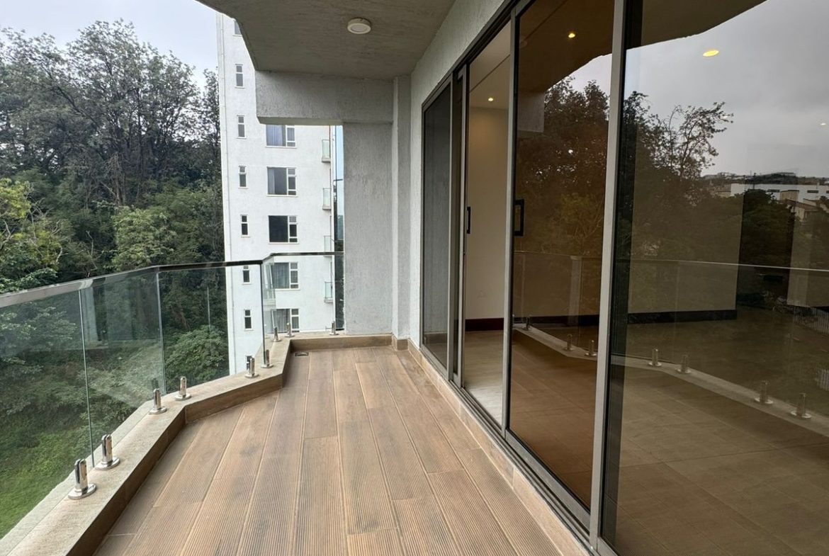 Modern 3 Bedroom Apartment to Let or for Sale in Westlands. Has a fitted kitchen, backup generator, and lifts.Asking Price: Ksh 37M. Musilli Homes.