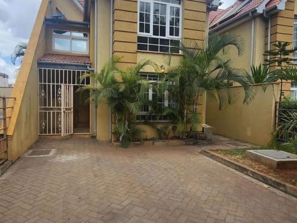 Spacious 4 Bedroom Plus DSQ Townhouse for Sale kin Langata with spacious living room, all bedroom ensuite, borehole water and clubhouse. Sale: Ksh 26M. Musilli Homes