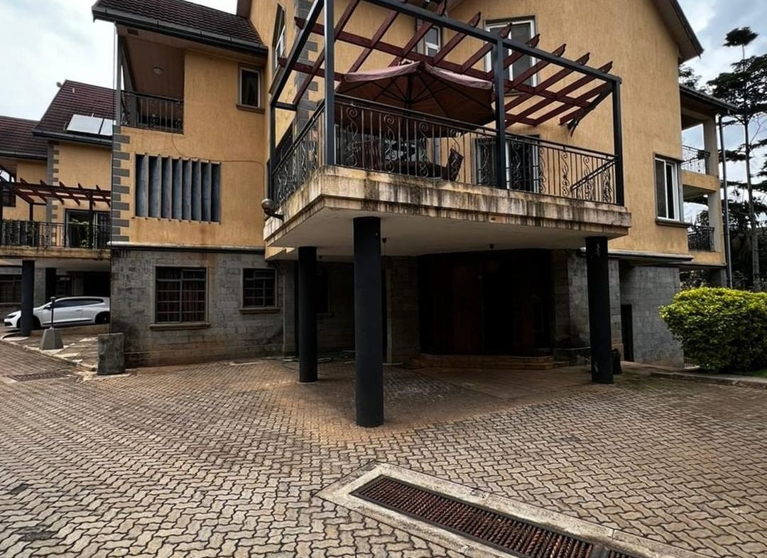 Spacious 5 Bedroom Plus 2 DSQ Townhouse for Rent and Sale in Westlands with all bedroom ensuite, ample parking, and a garden. Asking price: Ksh: 60M. Musilli Homes