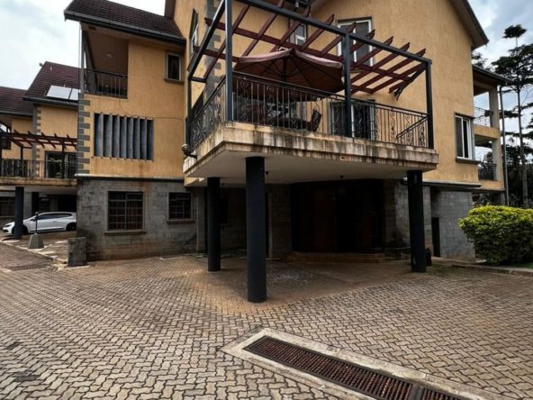Spacious 5 Bedroom Plus 2 DSQ Townhouse for Rent and Sale in Westlands with all bedroom ensuite, ample parking, and a garden. Asking price: Ksh: 60M. Musilli Homes