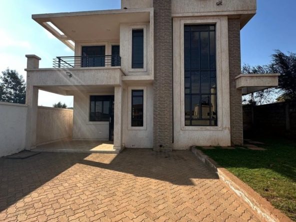 Spacious 4 Bedroom Villa Plus DSQ for Sale in Ngong, Kibiko with all bedroom ensuite, DSQ, private garden, and sits on 1/8 a cre. Sale price: Ksh. 17.5M.Musilli Homes