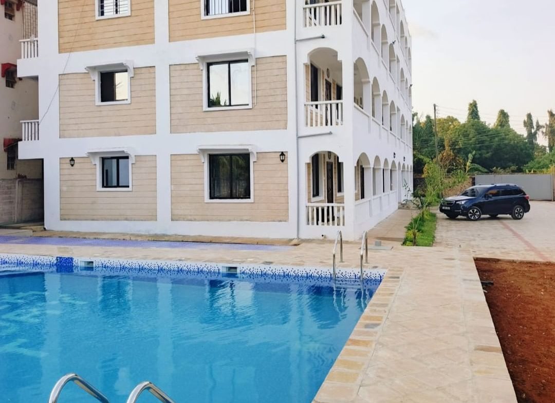 Modern 2 and 1 Bedroom Apartment For Sale in Diani, convinient for urban living, and 1.5km from the beach. Sale price From Ksh. 4.5M. Musilli Homes.