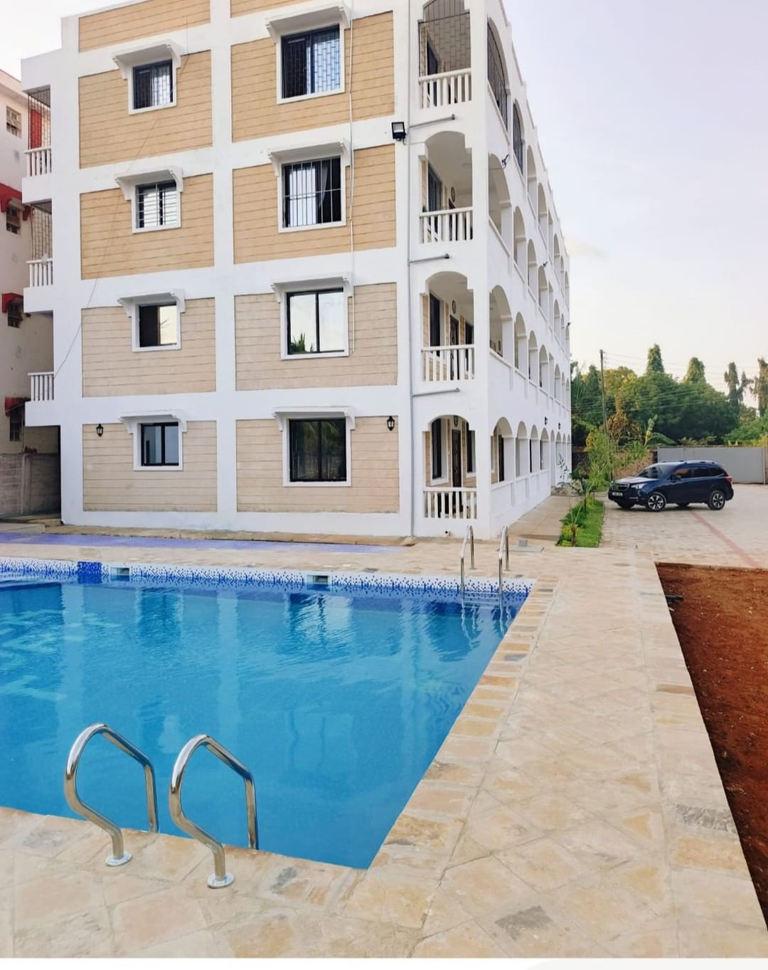 Modern 2 and 1 Bedroom Apartment For Sale in Diani, convinient for urban living, and 1.5km from the beach. Sale price From Ksh. 4.5M. Musilli Homes.