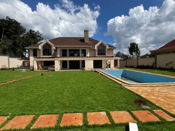 Spacious 5 Bedroom House For Sale.This newly built luxurious 5-bedroom home in Runda, sitting on 0.5 acres, offers spacious en-suite bedrooms, a man cave/entertainment room, office space, and a 1-bedroom guest house. Sale: Ksh 250 Million. Musilli Homes
